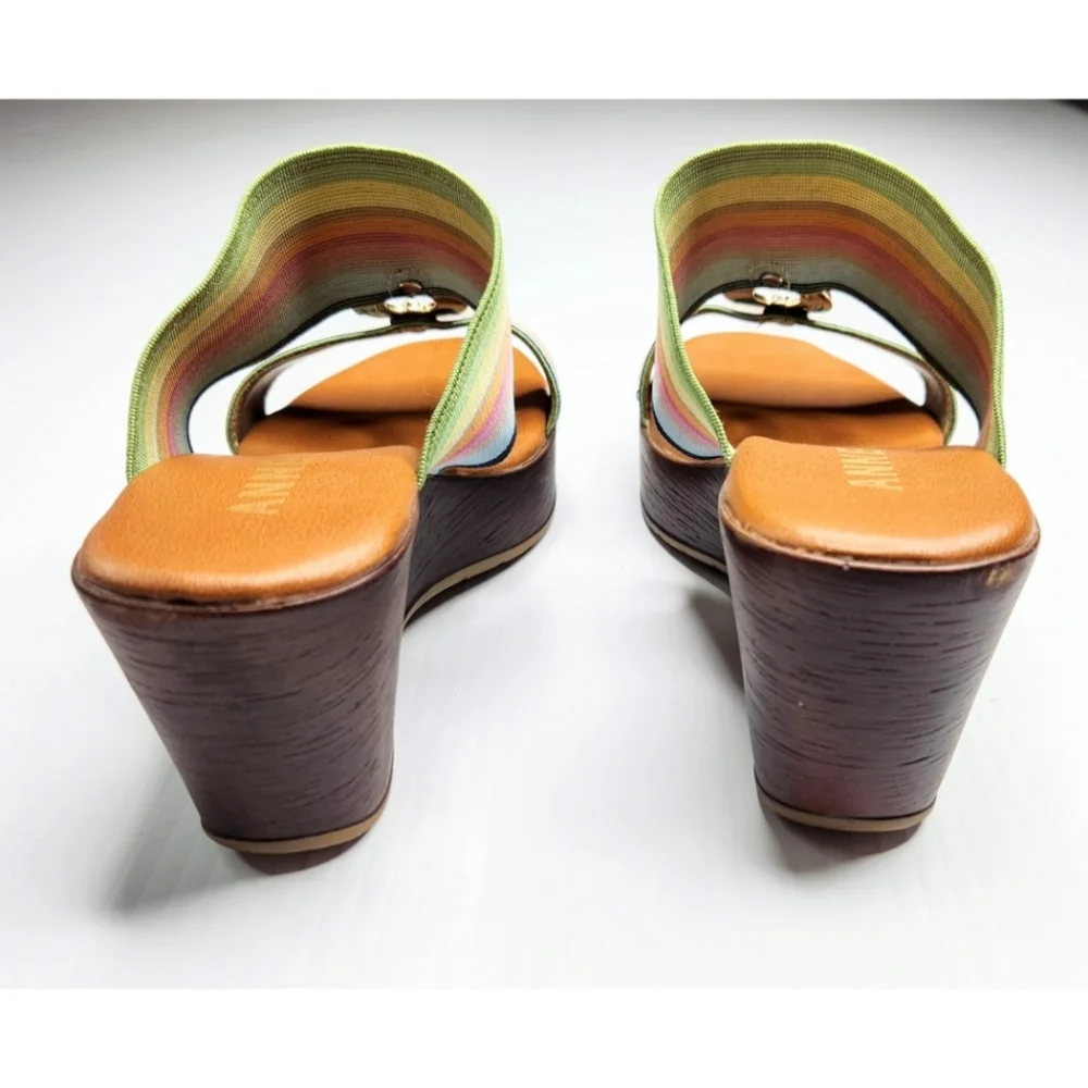 Anne Klein Akhadya Platform Wedge sandals size 6 - Picture 6 of 10